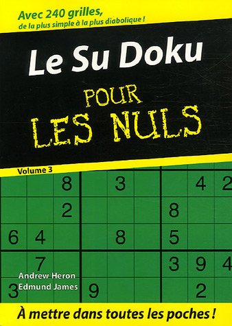 Le  su doku pour les nuls