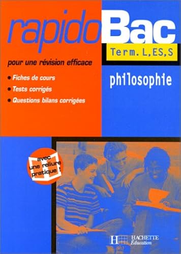 Download Rapidobac : philosophie terminale ES, L, S PDF