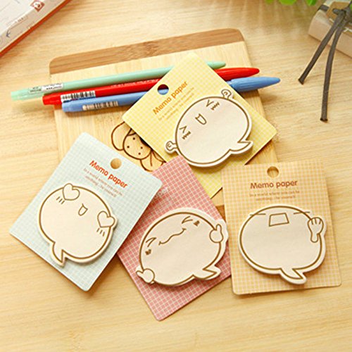 ARCTURUS 5Pcs/set Cute Sticker Post It Bookmark Point Marker Memo Notepad Sticky Notes