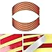 Yonger Reflective Wheel Rim Stripe Decal Sticker Tape for Motorcycle Wheels 17