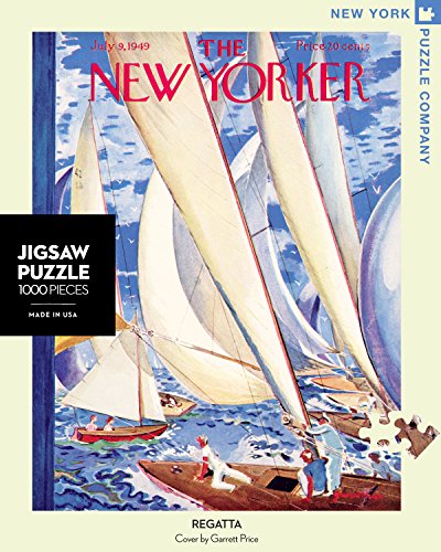 New York Puzzle Company - New Yorker Regatta - 1000 Piece Jigsaw Puzzle