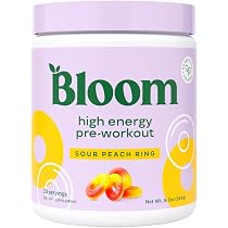 Amazon.com: Bloom Nutrition High Energy Pre Workout Powder, Amino ...