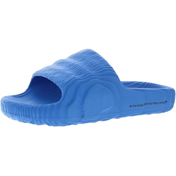 Adidas‎ Adilette 22 Slides Sandals Blue Bird Mens 11.5 UK 11 EU 46 29cm Adilette 22 Slides Blue | eBay main image 3