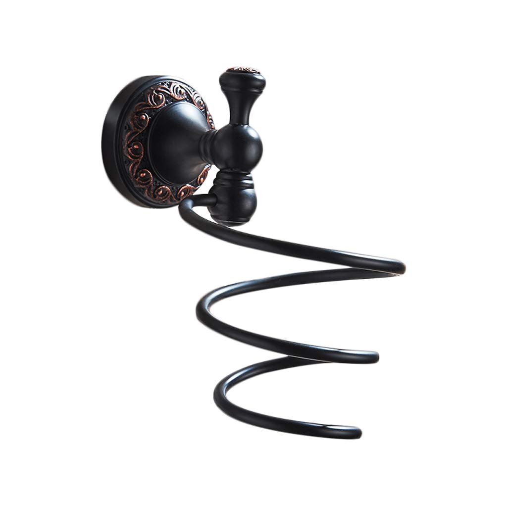 Amazon Com Hair Dryer Holder Wall Mounted Hair Blow Drier Rack