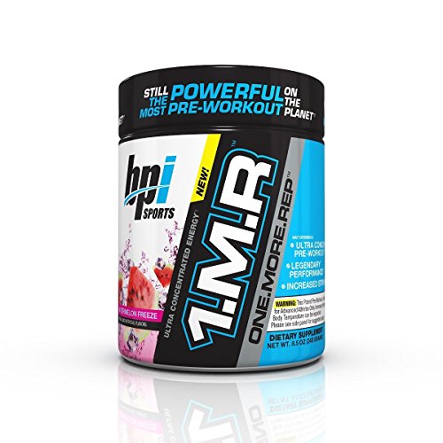 BPI Sports 1.M.R Ultra Concentrated Pre-Workout Powder, Watermelon, 4.9-Ounce