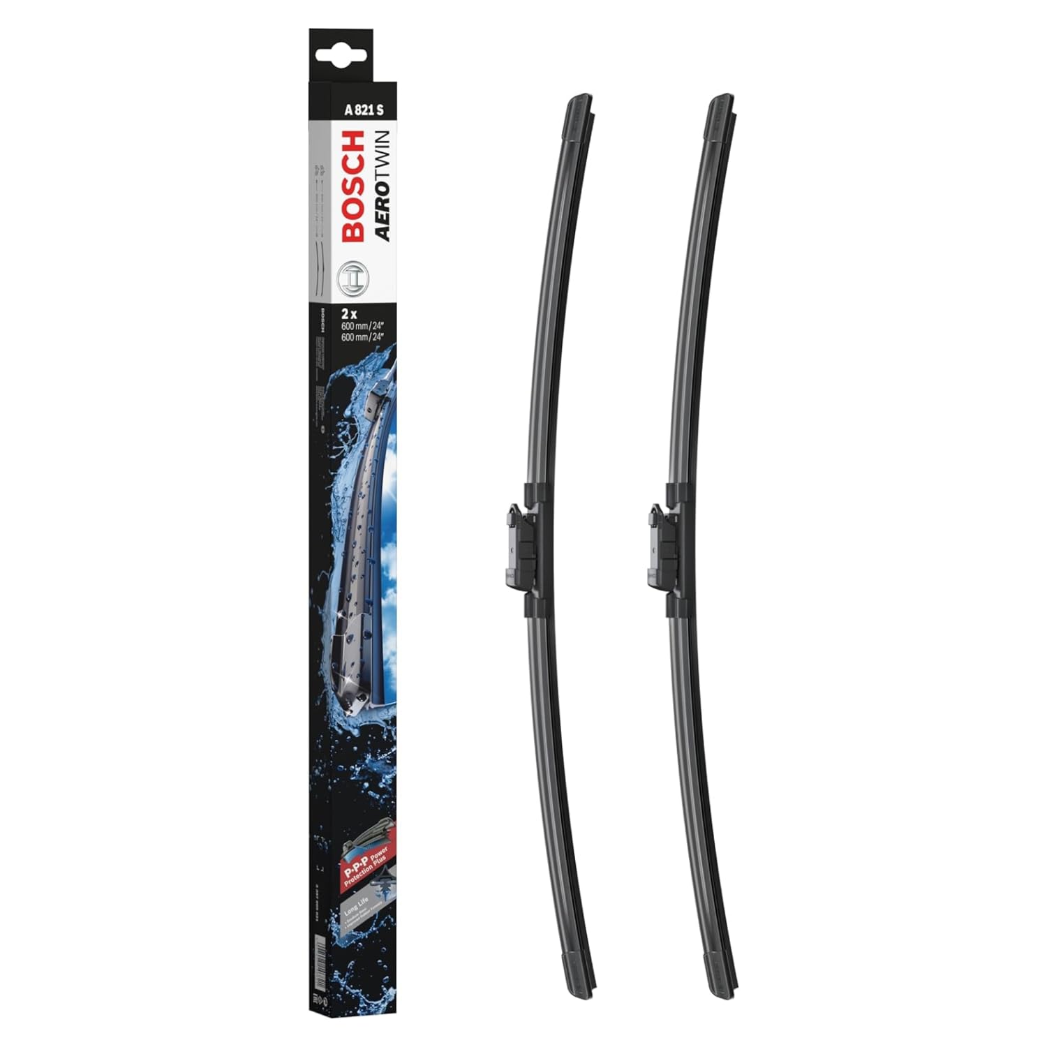 Bosch 3 397 009 821 Wiper Blade Set Aerotwin A821S