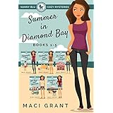 Summer in Diamond Bay Complete Bundle: Books 1-5 (A Nanny Blu Cozy Mystery Series)