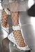 Ypser Fishnet Tights Mesh Stockings Sparkle Rhinestone Glittering Net Pantyhose