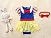 stylesilove.com Baby Girls Snow Princess Romper Dress with Headband 2pcs Halloween Costume Outfit (90/12-18 Months)
