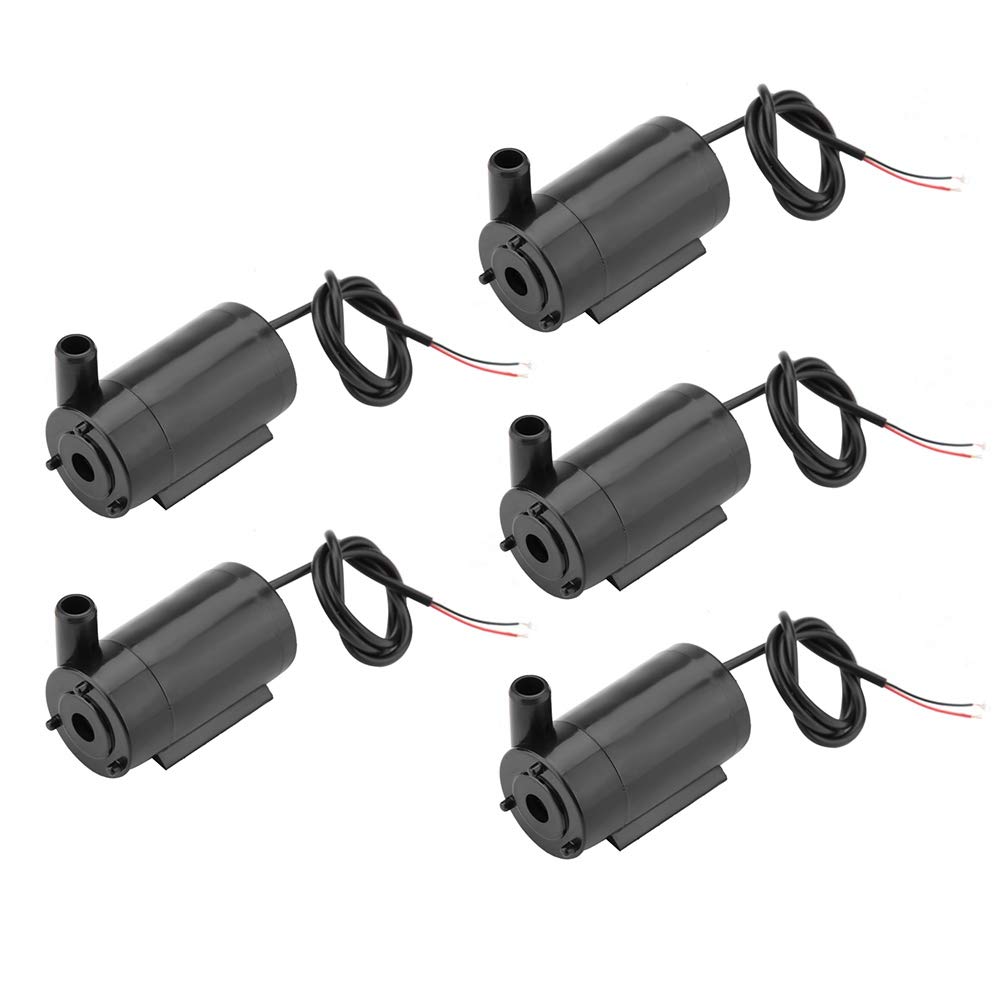 3W 220V Submersible 5pcs DC 3V-5V Mini Submersible for Fish Tank Fountain Aquarium Air Fish Tank Pond Mini wasserpumpe 5v