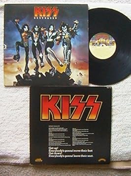 Kiss Kiss Destroyer Lp 1975 With Original Inner Sleeve Amazon Com Music