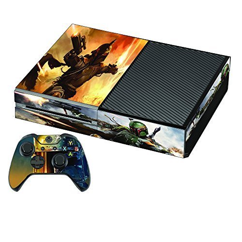 Boba Fett Premium Designer Xbox One Skin + 2 Free Xbox One Controller Skin