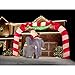 Home Accents Holiday 23 ft Giant Candy Cane Archway inflatable