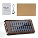 Solar Charger Power Bank 24000mah Huge Capacity Portable Charger 3 Output Ports (2A+2A+1A) Backup Battery Pack for iPhone iPad Samsung HTC Cellphones Tablet and More