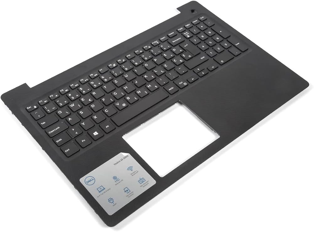Dell Vostro 3590 3591 Palmrest Slovenian Keyboard 086HKP 0J7N4G Renewed
