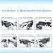 Ewin E11 Polarized Sports Sunglasses with 4 Interchangeable Lenses for Men Women Golf Baseball Volleyball Fishing Cycling Driving Running Glasses, TR90 Unbreakable Frame, Waterproof, Anti-Fog Lens