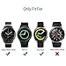 OMOTON [3 Pack] Screen Protector for Samsung Galaxy Watch 4 Classic 42mm, Galaxy Watch 42mm, Galaxy Watch 3 41mm, - Tempered Glass/Bubble Free/Scratch Resistant