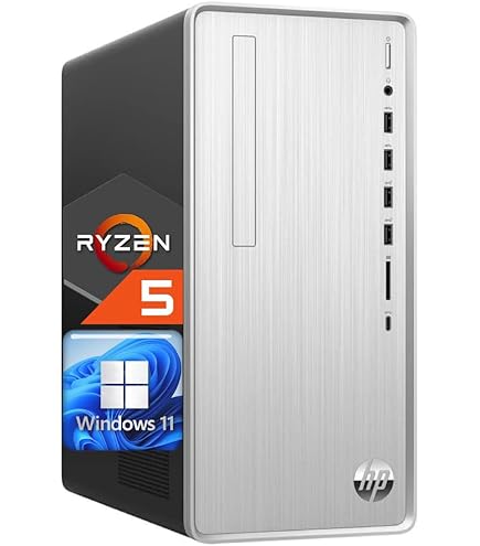 Amazon.com: HP 2022 Pavilion TP01 Desktop Computer, AMD Ryzen 7