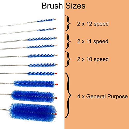 image for Scrubza TrailPik-Bike Cleaning Kit | Brushes for Mountain Bikes, Full 
