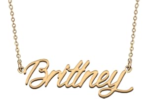 HUAN XUN Personalized Jewelry Custom Initial Pendant Custom Name Necklaces for Women Womens