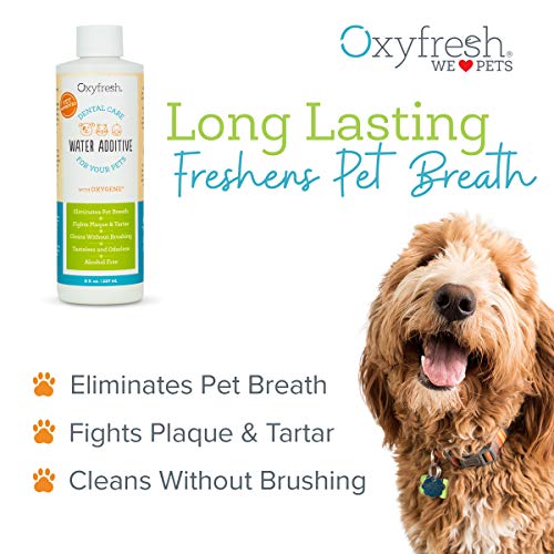 Oxyfresh Premium Pet Dental Care Solution Pet Water Additive Best Way