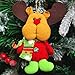 RLucky | Christmas Plush Dolls | Home Ornament Decoration Toys | Santa Clause Snowman Reindeer Doll | Hanging Dolls | Set of 4 Soft Plush Stuffed Toy