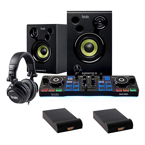Hercules DJ Starter Kit with (2) IP-S Isolation Pad (Small, Single) Bundle - Thumbnail 6
