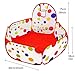 Dreampark Kids Ball Pit Playpen Ball Tent with Basketball Hoop and Zippered Storage Bag for Toddlers, 3.93 ft/120cm (Balls not Included)