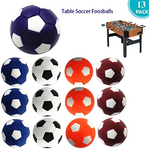 Durable Table Soccer Foosball ABS Plastic Soccer Replacement Ball Football Fussball pebolim Csual Sports Game Balls 36mm 13Pcs/Set