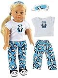 Panda Bear Pajamas Comes with Eye Mask