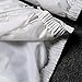 Homaok Men's Lightweight Breathable Jacket Large White