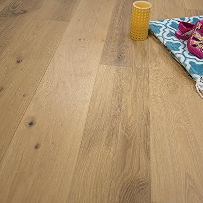 Wide Plank 7 1/2" x 5/8" European French Oak (Arizona) Prefinished Engineered Wood Flooring Sample at Discount Prices by Hurst Hardwoods
