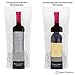Pratico Outdoors WineCubby Reusable Plastic Wine Bag Set with Case and Funnel, No Glass, Holds 1 Bottle of Wine