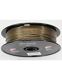 Filamento de la impresora 3d Pla de 1,75 mm bronce   1 kg Carrete (2.2 libras)   Precisión dimensional +   0,03 mm