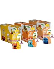 Earth's Best Sesame Street Banana Pouch Variety Pack, 18 Count