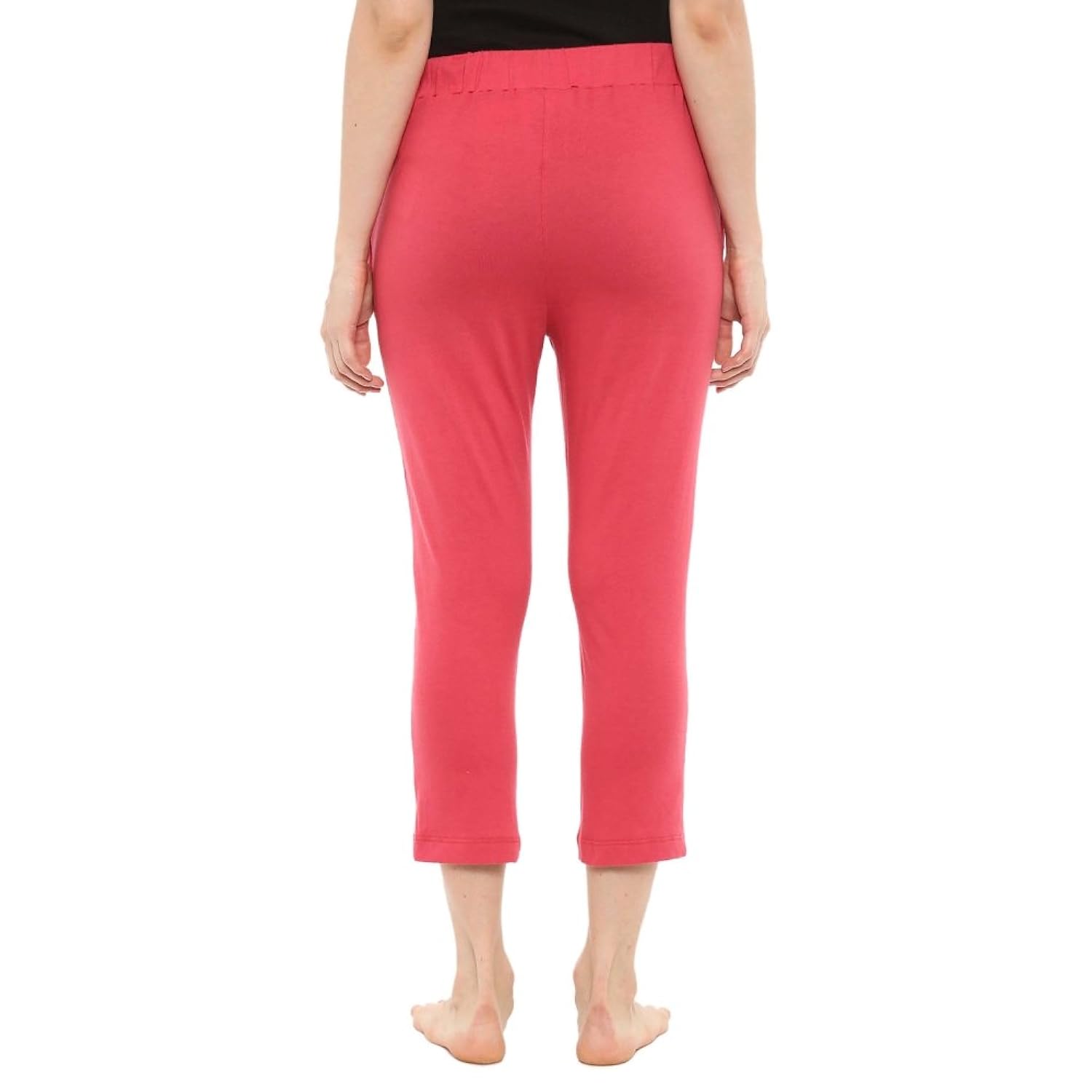 mystere paris womens 2 pocket solid capris