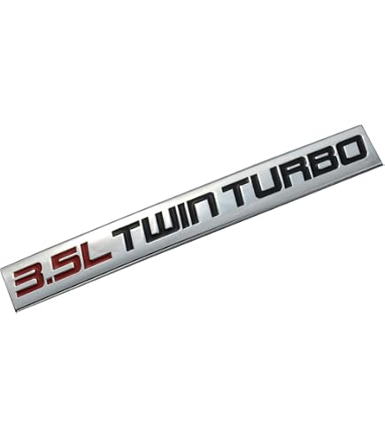READY STOCK TURBO Metal Car Sticker Badge Adhesive Auto Tailgate Emblem