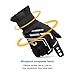 INBIKE Mountain Bike Gloves Cycling Gloves MTB Winter Gloves Silicone Gel Pad Gloves Touch Recognition Full Finger Black X-Large