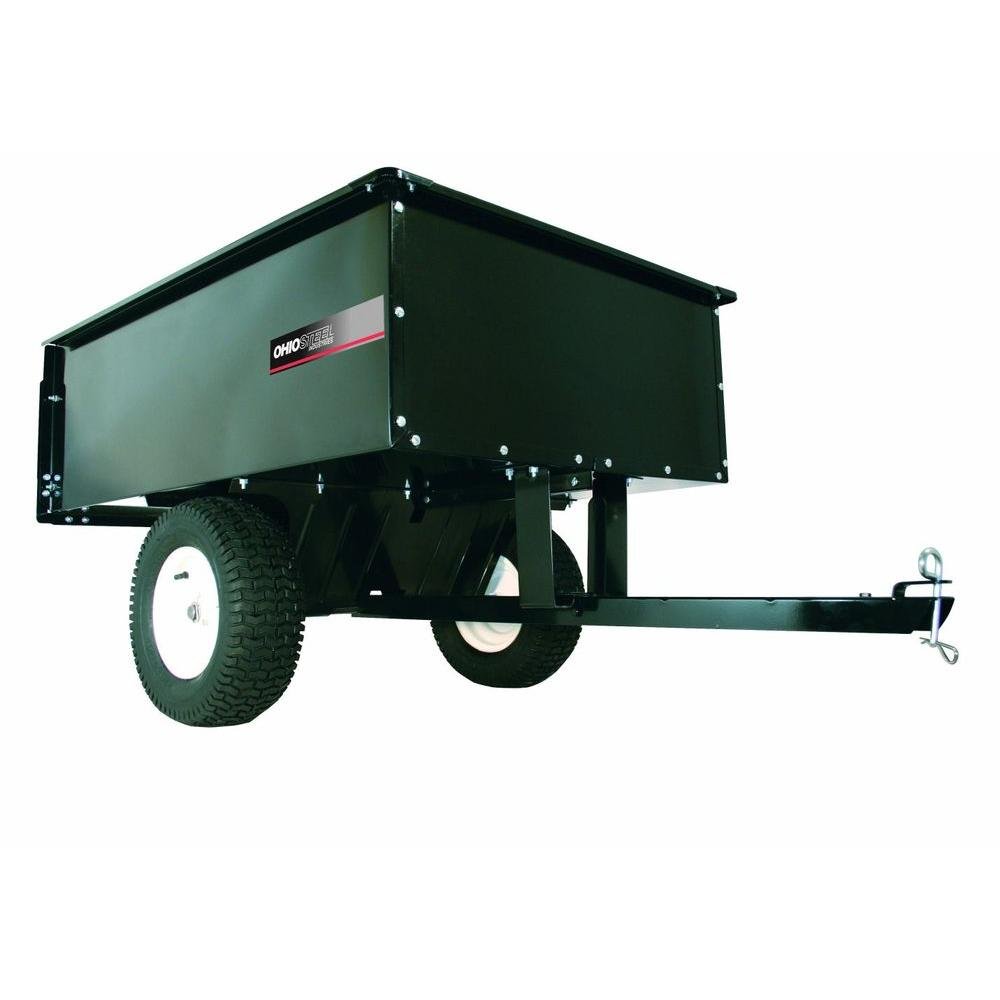 Ohio Steel 3448HKD 14 Cubic Foot Steel Dump Cart