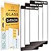 Mr.Shield [3-PACK] Designed For Nokia 6.1 (Nokia 6 2018) [Full Cover] Screen Protector with Lifetime Replacement