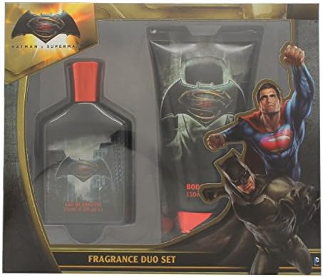 Batman Batman Vs Superman Gift Set 2.5oz (75ml) EDT + 5.1oz (150ml) Body Wash