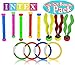 Intex Underwater Swimming/Diving Pool Toy Rings (4 Rings), Diving Sticks (5 Sticks) & Aquatic Dive Balls (3 Balls) Gift Set Bundle - 3 Pack