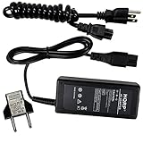 HQRP AC Adapter for UComfy Innov IVP2400-2000 8072 8954 4A201201 Foot Massager Emson Power Supply Cord Adaptor Plus Euro Plug Adapter