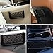 Yosoo Universal Car Seat Side Back Storage Net Bag Phone Holder Pocket Organizer Car Storage Resilient Net Phone Holder Pocket Organizer Bag, Black, 8.5 * 20cm