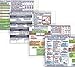 PALS (Pediatric Advanced Life Support) Survival Card Quick Reference Study Guide - 4 card set (Small 3 x 4 3/8 inches) Badge Size – Laminated