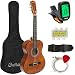 Best Choice Products 38in Beginner Acoustic Guitar Starter Kit w/Case, Strap, Tuner, Pick, Strings - Brown primary