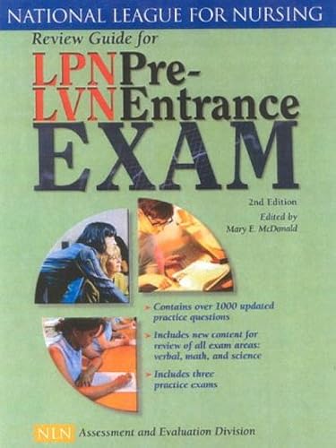 Download Review Guide for Lpn Lvn Pre-Entrance Exam PDF