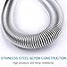 Extra Long Stainless Steel Shower Hose for Handheld Shower Head Double Lock 78 Inch Length Flexible Pipe (6 Ft,2.0M)
