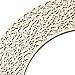 Baloray Filigree Little Vine Lace Laser Cut Cupcake Wrapper Liner Baking Cup Muffin Case Trays Wedding Birthday Party Decoration (Cream, 12)