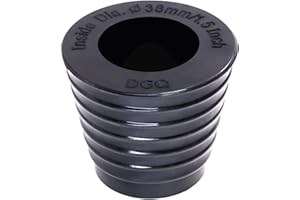 DGQ Patio Umbrella Cone Umbrella Wedge Plug for Patio Table Hole Opening 2-2.5 Inch (Black)